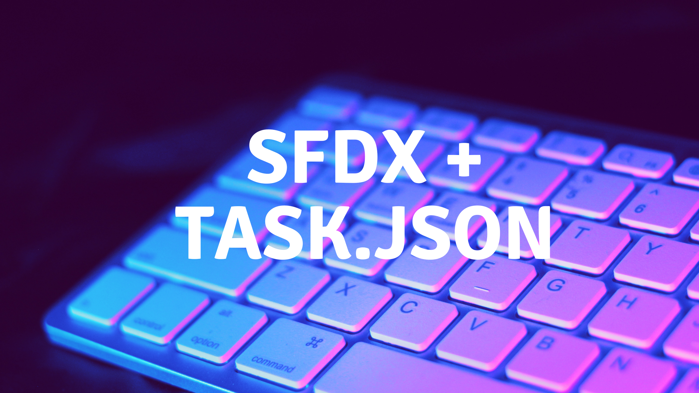 SFDX + Task.json