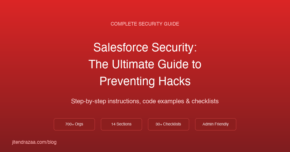 Salesforce Security Ultimate Guide